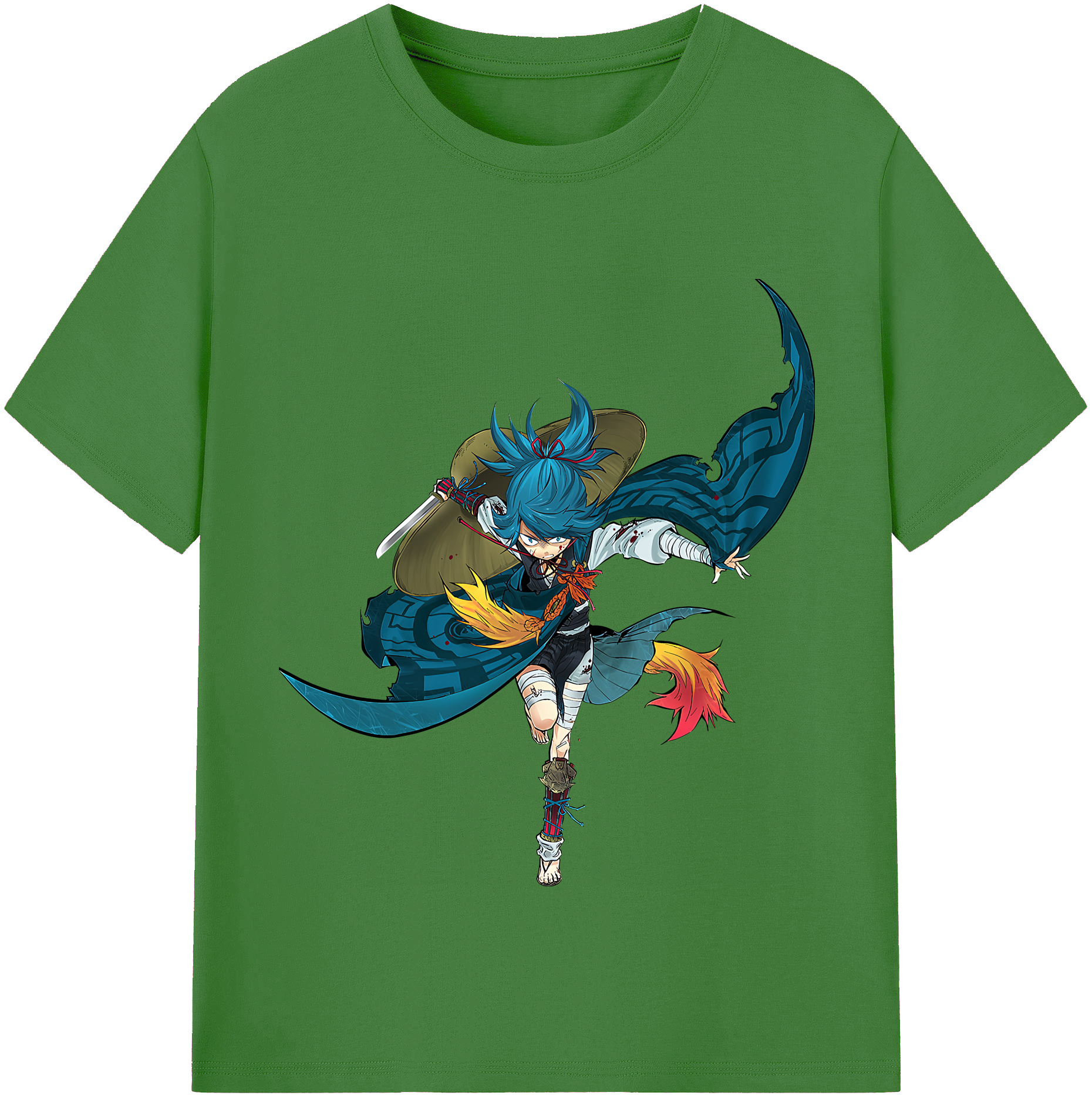 （画像用） 刀剣乱舞 Touken Ranbu レディースカジュアルプリントTシャツ（綿100％）